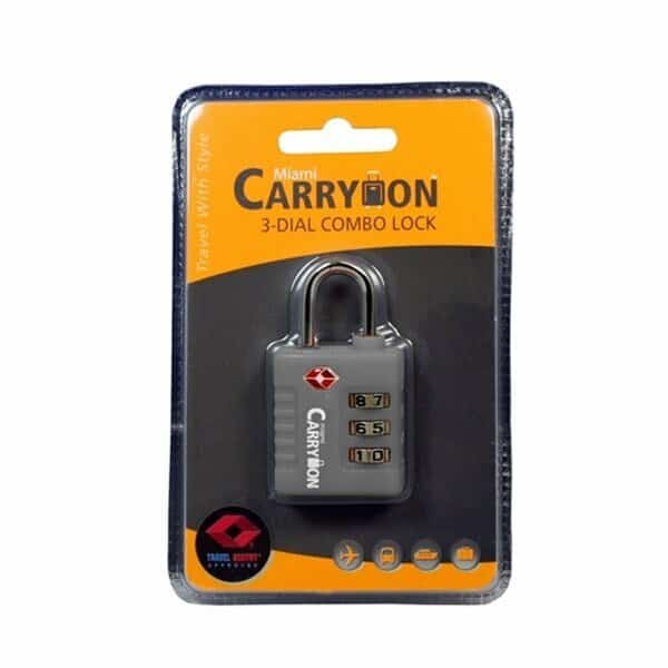 Tsar 3 Combination Lock - Grey