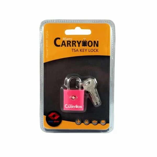 Tsar 1 Lock 2 Keys Blister - Pink