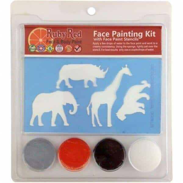 Face Painting Stencil Kit-Zoo