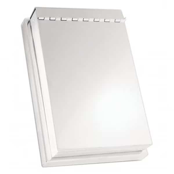 Natico Originals 30-418 Note Pad With Cover  Silver