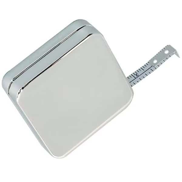Natico Originals 60-890STM Tape Measure  Square  Silver