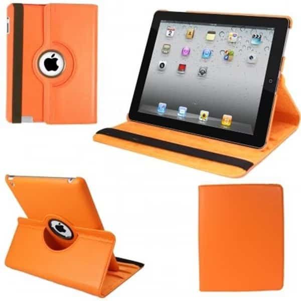 Natico 60-IM360-OR IPAD MINI 360 CASE  FAUX  ORANGE, Natico, Mfr#: 60-IM360-OR