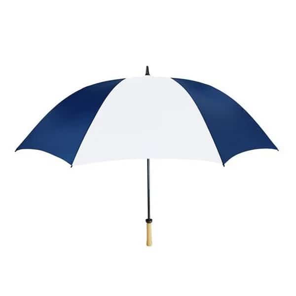Natico Originals 60-42-NBL-WH 42 in. Spectrum Auto Open Umbrella; Navy Blue & White, Natico Originals, Mfr#: 60-42-NBL-WH