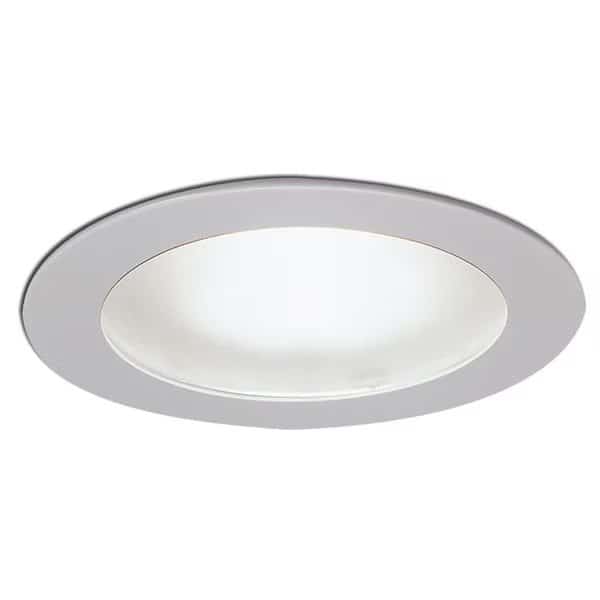 Nora Lighting NS-26W 4 in.;SHOWER TRIM;FR LENS;WHITE