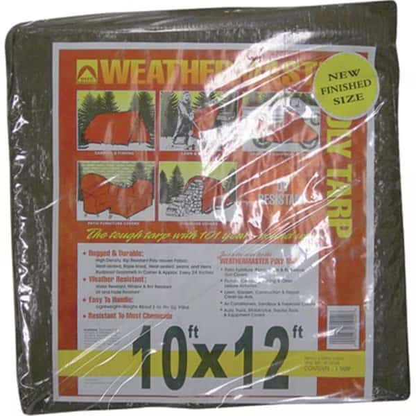 10 ft x 12 ft Tarp, Brown