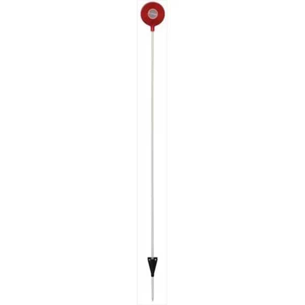 Nuvue 2663 360 Dergee Telescopic Round Lens; Red & White - 46 In., Nuvue Products, Mfr#: 2663