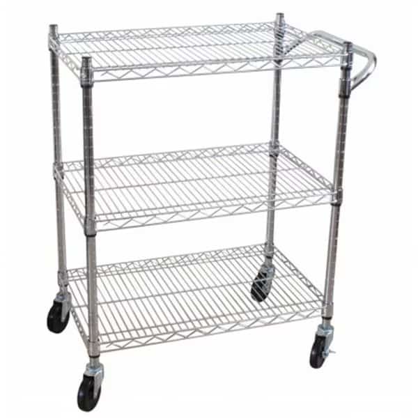 OceanStar Design AUC1460 Oceanstar 3 Tier Heavy Duty All-Purpose Utility Cart