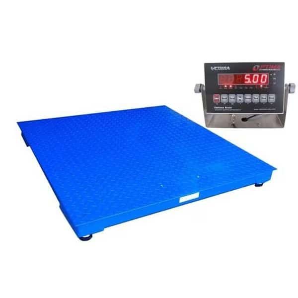 Optima Scales OP-916-4x4-5 NTEP Heavy Duty Pallet Scale - 4 x 4 ft.; 5000 x 1 lb.