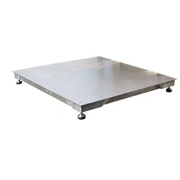 Optima Scales OP-916SS-4x4-5 NTEP Heavy Duty Pallet Scale - 4 x 4 ft.; 5000 x 1 lb.