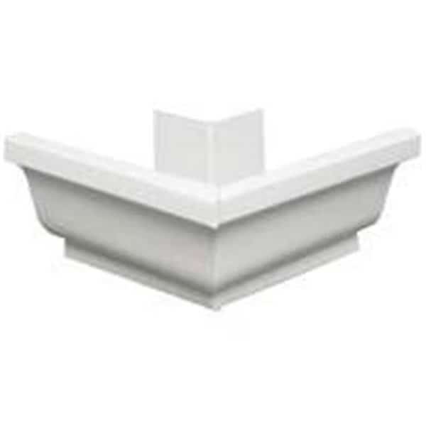 Amerimax Home Products 27202 Aluminum Gutter Outside Mitre White - 5 In., Amerimax Home Products, Mfr#: 4772042