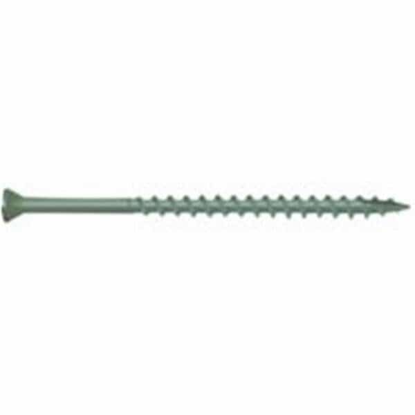 Screw Trim Star Heavy Duty - Green 7 x 1.62 In. 100PK