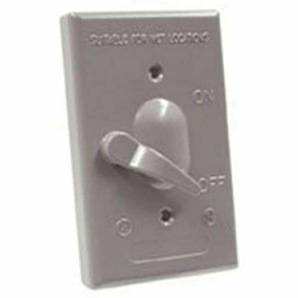 1 Gang Switch With Cover Vertical