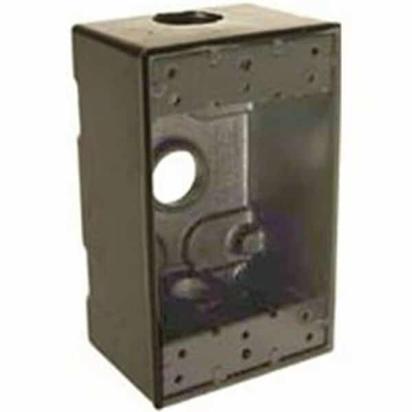 Electrical Box, Outlet Box Type, 1 Gang, Rectangular Shape