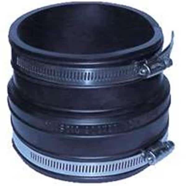 Fernco;. 1059-44 Socket To Plst Pipe Coupling 4 In.