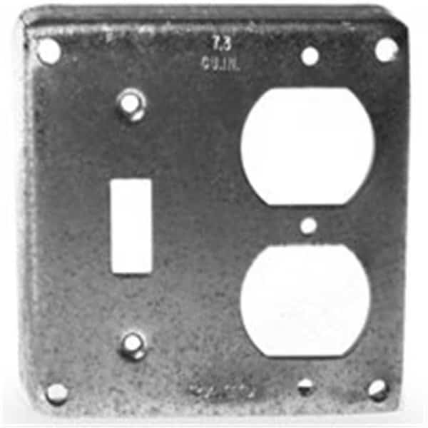 Electrical Box Cover, Square Box Type, Square, Toggle & Duplex Cover