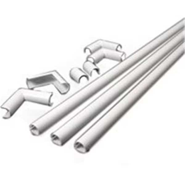 Wiremold 6699904 White Cord Channel Kit