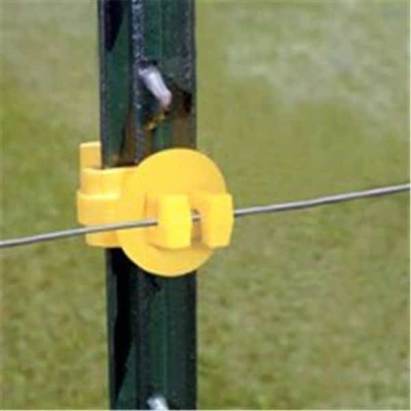 Zareba ITY-Z T-Post Insulator; Yellow