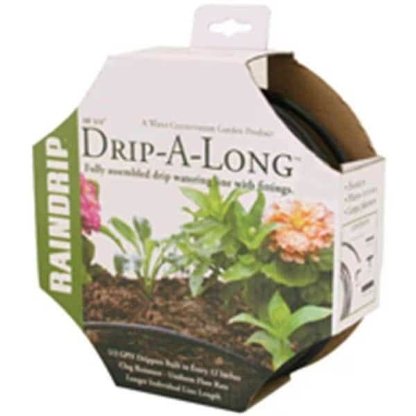 Rain Drip R280DT Drip Hose With Drippers 0.25 in. x 50 Ft.