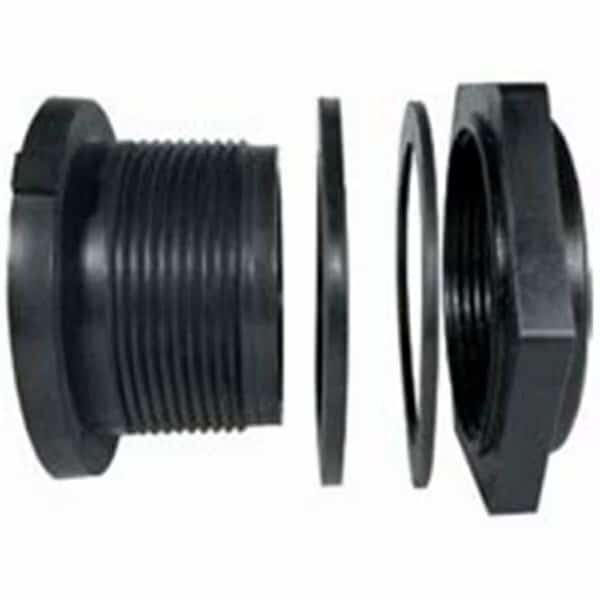 TF200P-E Poly Tank Fitting, 2 In., Vortex, Mfr#: VO108911