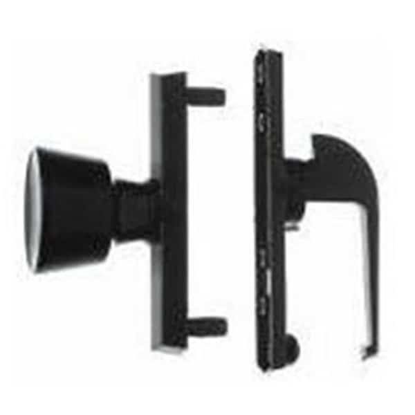 Hampton - Wright Products V670BL Universal Knob Latch-Black; 0.75 - 3 In.