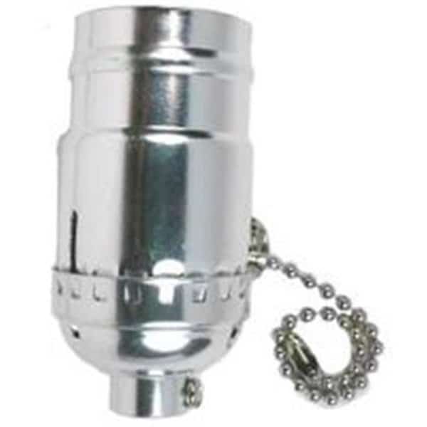 Socket Pull Chain 3-Way Nickel 60405, Brightlight, Mfr#: BR435285