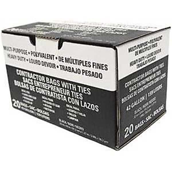 Petoskey Plastics 9496498 FG-P9934-01A 42 gal 3 Mil Economy Trash Bag