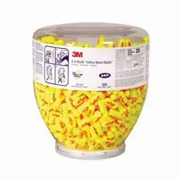 Ear 247-391-1010 E-A-RsoFront Yellow Neon Blasts One Touch Dispenser Refill 391-1010; Regular Size 2000 Pr-Case