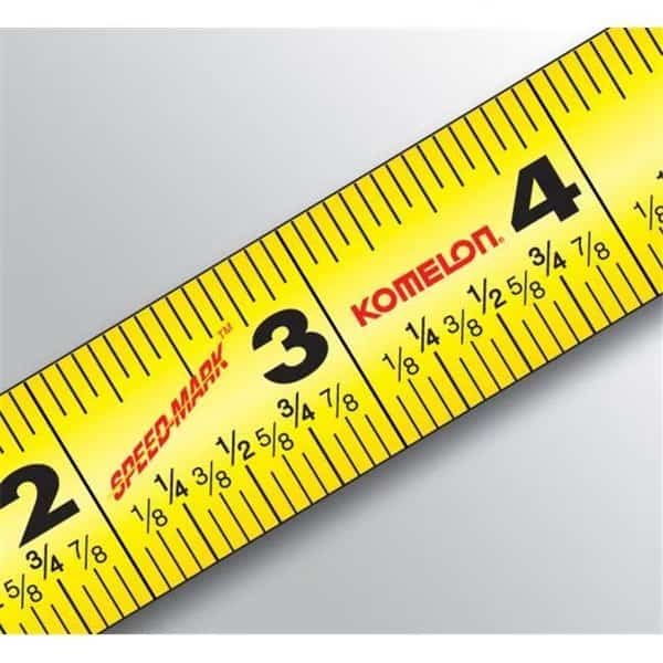 Komelon Usa 416-SL29116 16 x 1 in. Self Lock Speed Mark Power Tape