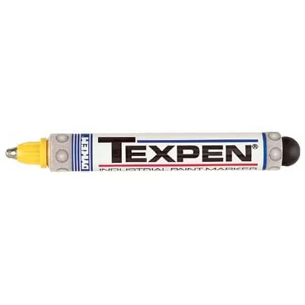 3/32" Yellow Texpen with Materials Most Metals