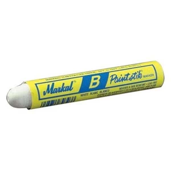 Markal 434-80220 White B Paintstik Marker