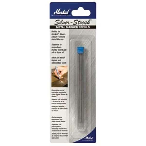 Markal 434-96007 Silver Streak Round Refill 6-Cd