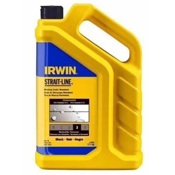 Irwin Strait-Line 586-2032160 Black Chalk Refill 5 lbs.