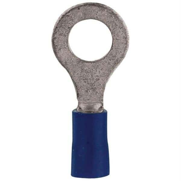 Vinyl Ring Terminal -16 - 14 Gauge; 1-4 in. 100 Pk