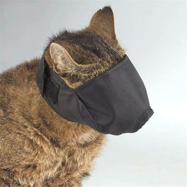 TP640 10 Guardian Gear Lined Cat Muzzle Sm Up to 6 Lbs