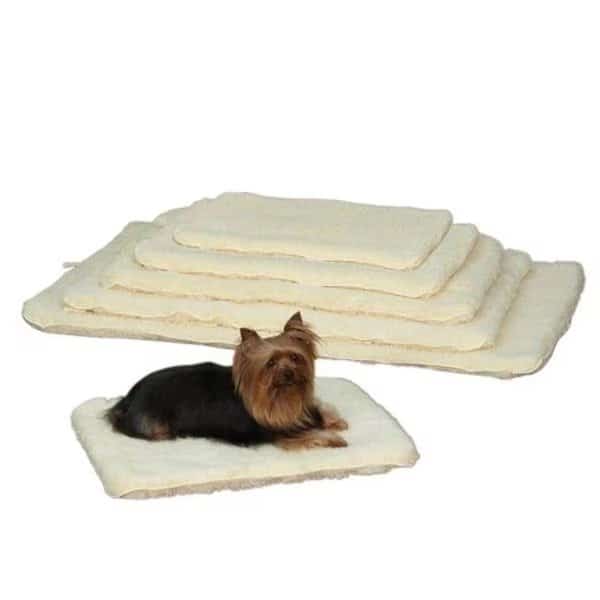 Slumber Pet ZA427 17 55 Dbl Sided Sherpa Mat Xsm Natural