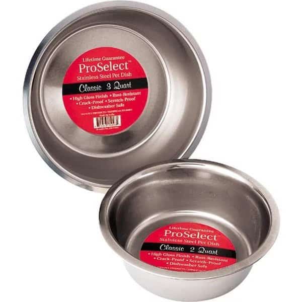 Heavy Stainless Steel Mirror Finish Dish 5 Qt