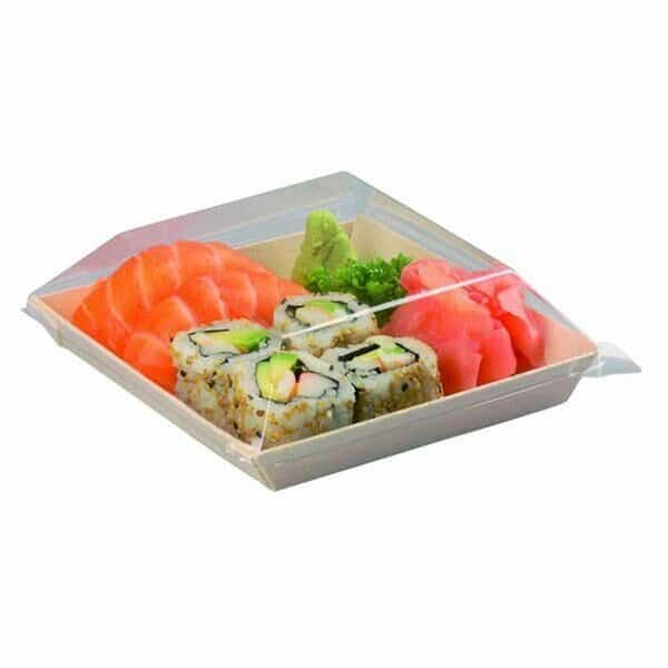 Clear Recyclable Lid, 100PK