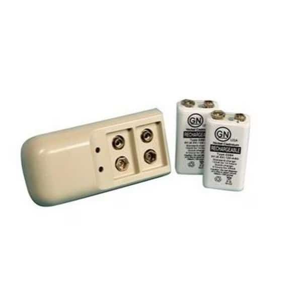 ProMed Specialties ProM-082 ESA 9V Battery Charger Kit with 2 Rechargeable Batteries for TENS