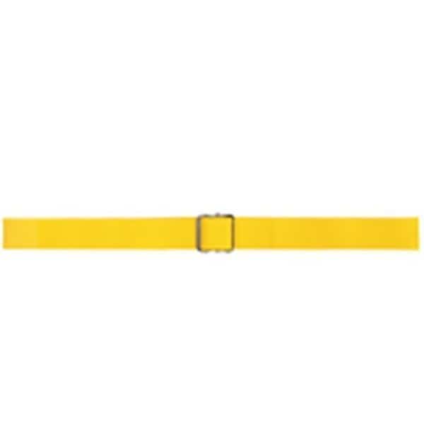 Secure SGBM-60Y 60 in. Gait Belt With Meta Buckle; Yellow