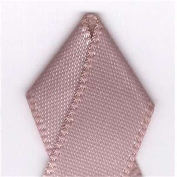 Papilion R074300090164100Y .38 in. Single-Face Satin Ribbon 100 Yards - Antique Mauve