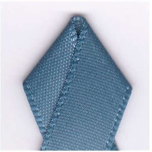 Papilion R074300160338100Y .63 in. Single-Face Satin Ribbon 100 Yards - Antique Blue
