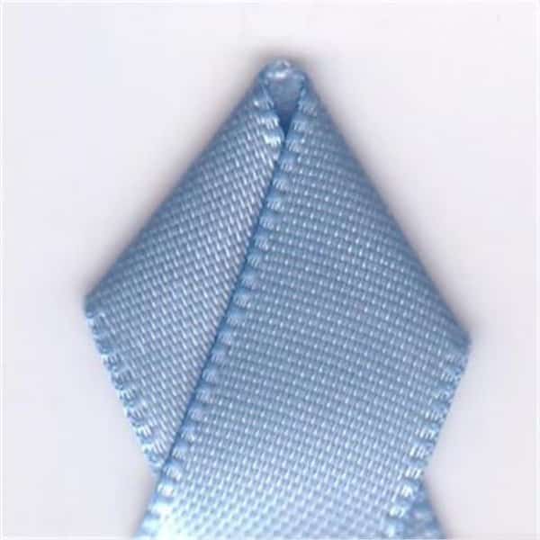 Papilion R074400090333100Y .38 in. Double-Face Satin Ribbon 100 Yards - Bluebird