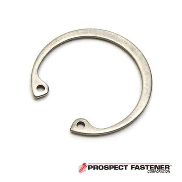 Internal Retaining Ring, Stainless Steel, Passivated Finish, 60 mm Bore Dia.