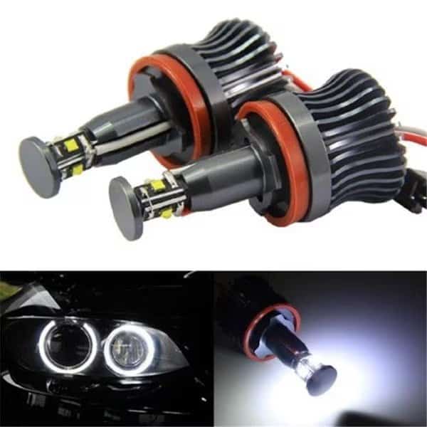 Gp-xtreme H8 Ver.5 Cree LED 64w Angel Eye White Halo Ring Bulbs