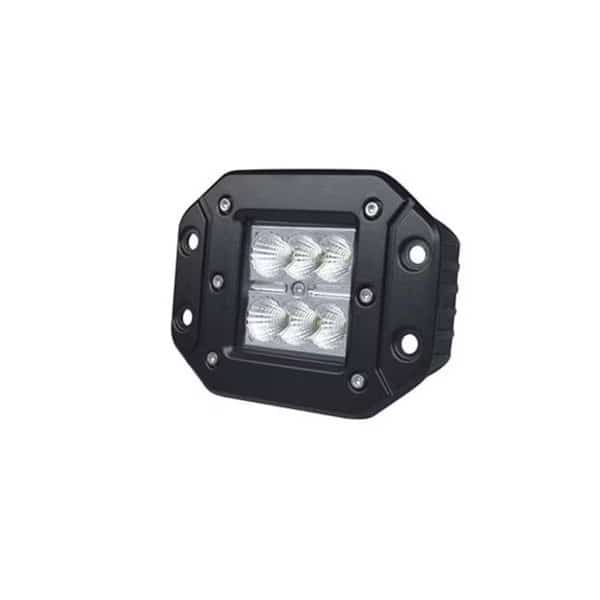 3 Inches Square Flush Mount CREE LED for Fog Driving Lights ATV Jeep Truck ( 1 Pair = 2 Pieces )