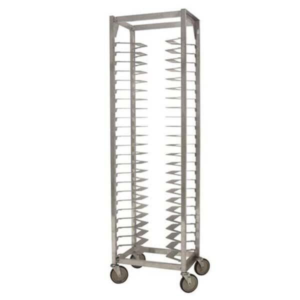 Prairie View LPZ2516 24 Pan Single Pizza Racks; 72.5 x 19.5 x 14.88 in.