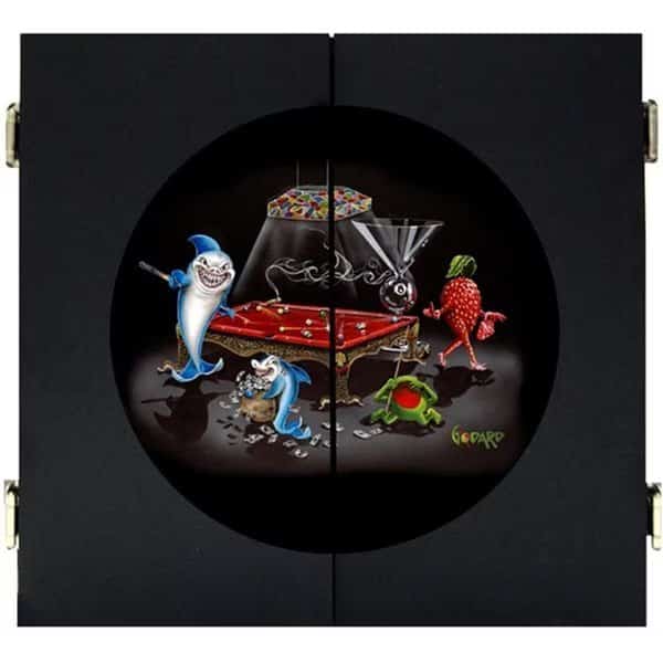 Pool Shark III Dartboard Cabinet