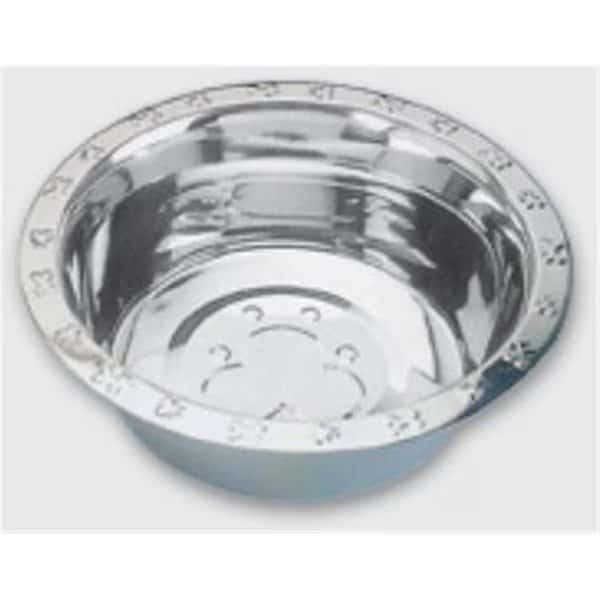 64 Ounce Embossed Rim Standard Food Bowl