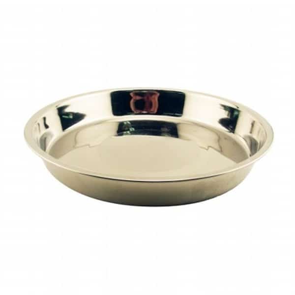 QT Dog SS0249 14" Puppy Pan - Stainless Steel