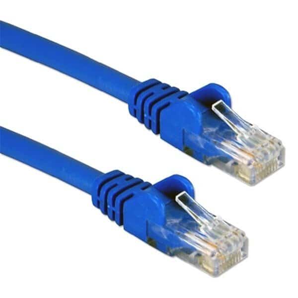 100 ft. CAT6 Gigabit Flexible Molded Blue Patch Cord